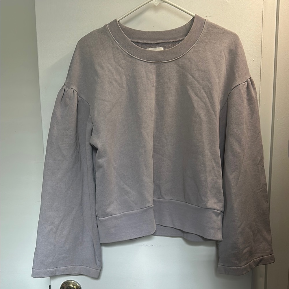 Madewell x Karen Walker Women's Gray Lavender Sweatshirt